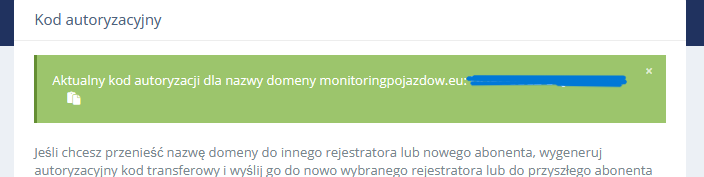 EURID - pobieranie kodu TAC - 4 EURID - pobieranie kodu TAC - krok 4